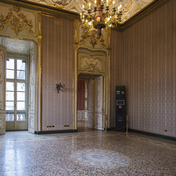 La sala adiacente allo Studiolo (© ph. Roberto Morelli, Ministero della Cultura, 2025)
